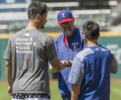 Baseball: Darvish prepares to start against Indians