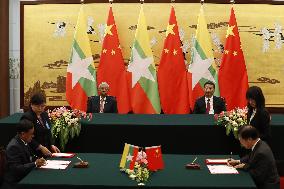 China-Myanmar talks