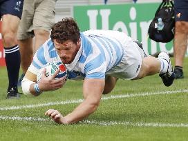 Rugby World Cup in Japan: Argentina v Tonga