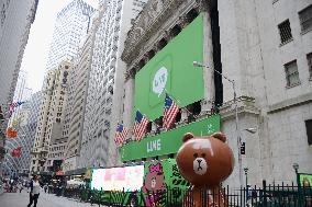 LINE to begin trading on New York Stock Exchange