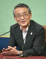 NRA's Tanaka at press conference prior to withdrawal