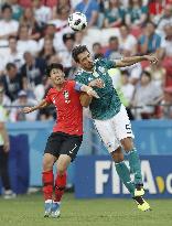 Football: Germany vs South Korea at World Cup