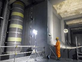Huge underground water storage facility in Tokyo