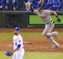 Giants win World Series