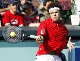 Tsonga claims Japan Open tennis title