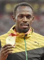 Bolt receives record 10th gold medal at worlds