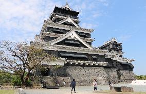 Kumamoto Castle most popular Japanese castle for 3rd straight year