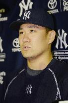 Tanaka to return in game against Boston Red Sox
