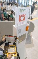 Narita airport makes 42 defibrillators available