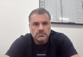 Football: Marinos manager Ange Postecoglou