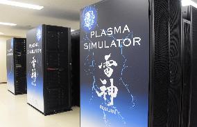 Supercomputer for plasma simulation