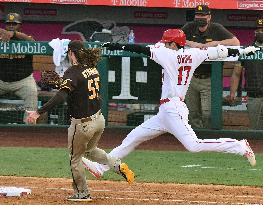 Baseball: Padres v Angels