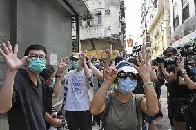 Hong Kong pro-democracy rally