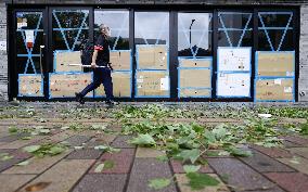 Powerful typhoon slams southwestern Japan