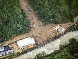 Aftermath of powerful Typhoon Haishen