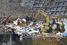 Aftermath of powerful Typhoon Haishen