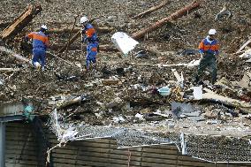 Aftermath of powerful Typhoon Haishen