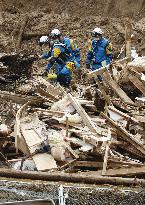 Aftermath of powerful Typhoon Haishen