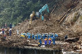 Aftermath of powerful Typhoon Haishen