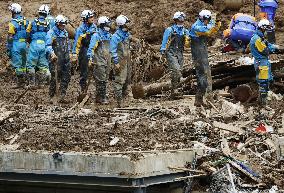 Aftermath of powerful Typhoon Haishen