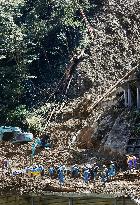 Aftermath of powerful Typhoon Haishen