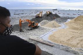White sand project for Manila Bay