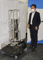 Ultraviolet light robot to kill coronavirus