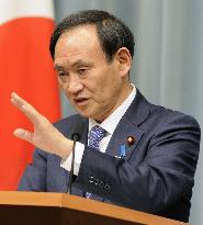 New head of Japan's LDP Suga