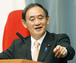 New head of Japan's LDP Suga