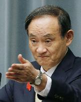 New head of Japan's LDP Suga