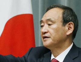 New head of Japan's LDP Suga