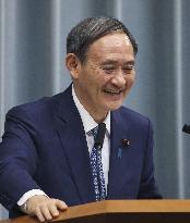 New head of Japan's LDP Suga