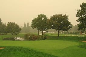 Golf: Air quality reduces Cambia Portland Classic to 54 holes
