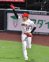 Baseball: Angels v Rangers