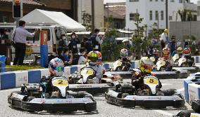 Go-cart race on public road