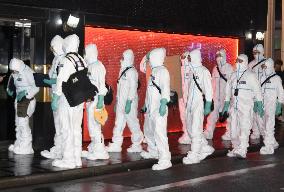 Police search host club in Tokyo's Kabukicho