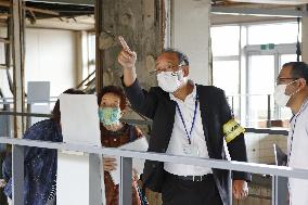 Disaster-hit elementary school