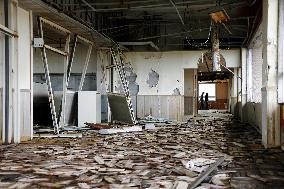 Disaster-hit elementary school