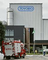 Investigation into deadly fire at Toyobo's plant