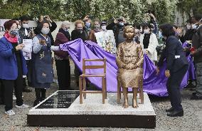 Comfort woman statue in Berlin