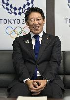 Outgoing Japan Sports Agency chief Daichi Suzuki