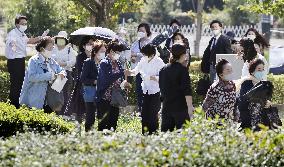 1st trial hearing of serial murder case in Zama, Japan