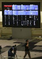 Tokyo stock trading stops due to system glitch
