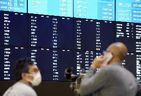 Tokyo stock trading stops due to system glitch