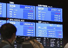Tokyo bourse reopens normally after system glitch