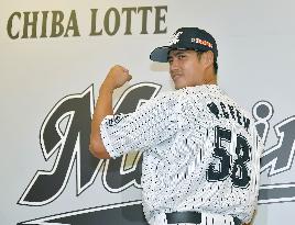 Taiwanese pitcher Chen joins Chiba Lotte Marines