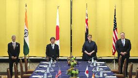 Meeting of Japan, U.S., Australia, India foreign chiefs