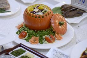 Dog meat cooking contest in North Korea