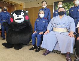 Sumo: Shodai in home prefecture of Kumamoto