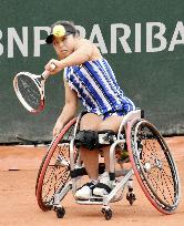 Tennis: French Open women's wheelchair final